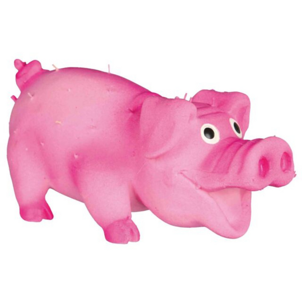 trixie latex bristle pig