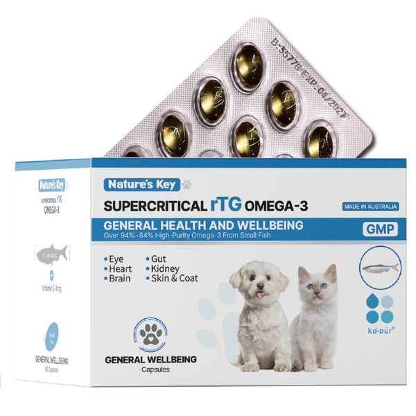 Supercritical rTG Omega-3 For Dogs And Cats