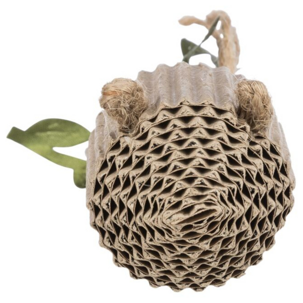 mouse hemp cat toy with tassels & bell