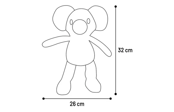 tufflove koala light grey