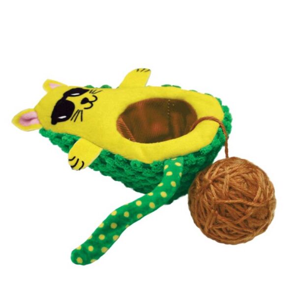 kong wraggler avocato - cat toy