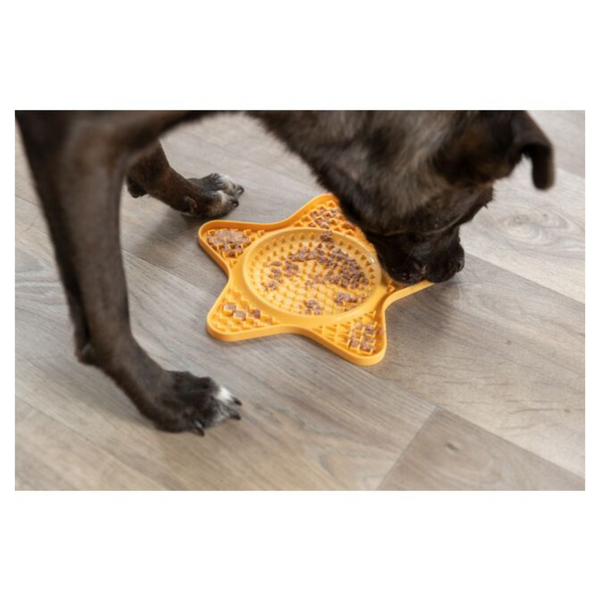 trixie lick 'n' snack mat - star