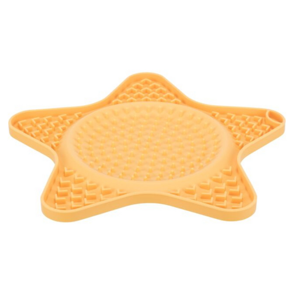 trixie lick 'n' snack mat - star
