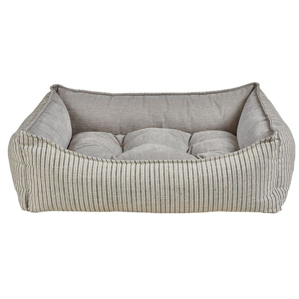 Bowsers Augusta Ticking Scoop Dog Bed