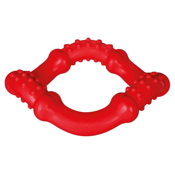 aqua dog toy - wavy ring