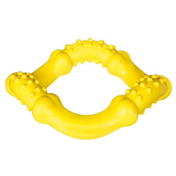 aqua dog toy - wavy ring
