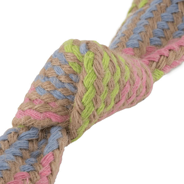 beco dog toy - hemp rope - squeaky rope