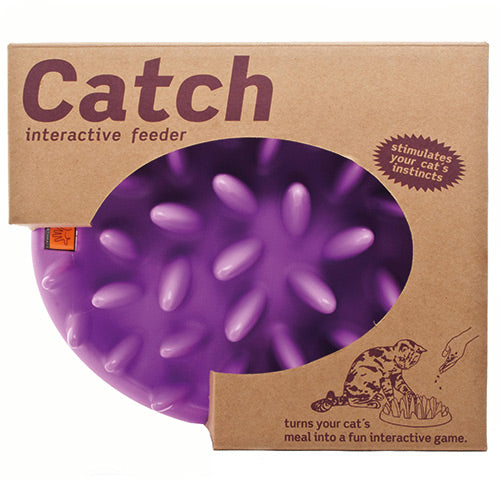 catch interactive cat feeder