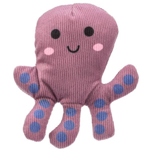 catnip cat toy -  plush octopus 10cm