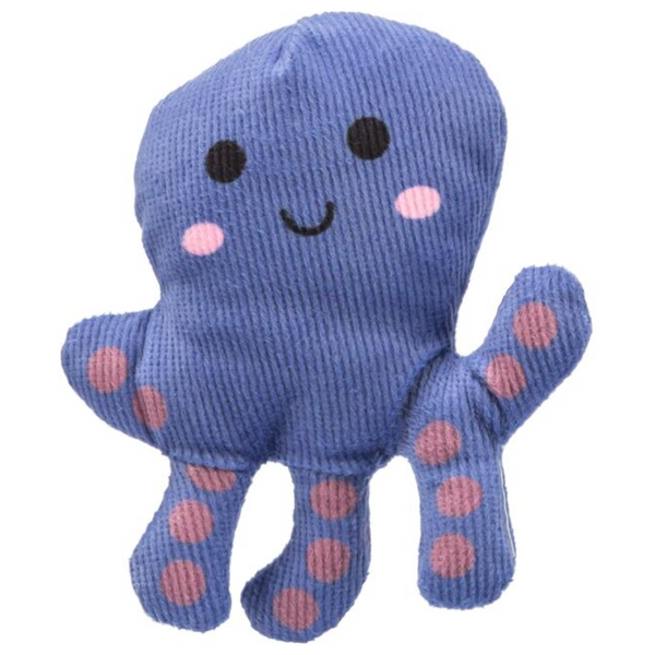 catnip cat toy -  plush octopus 10cm