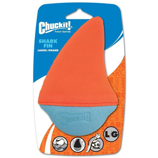 chuckit! dog toy - floatable shark fin