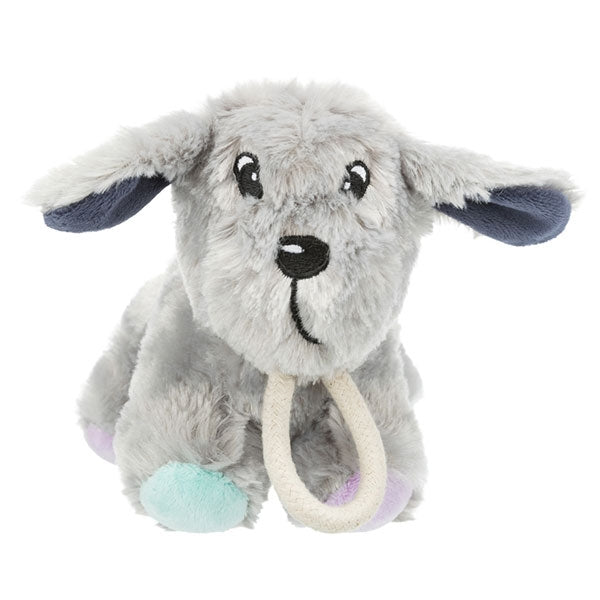 trixie junior soft dog with rope