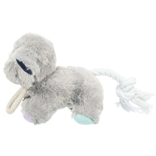 trixie junior soft dog with rope