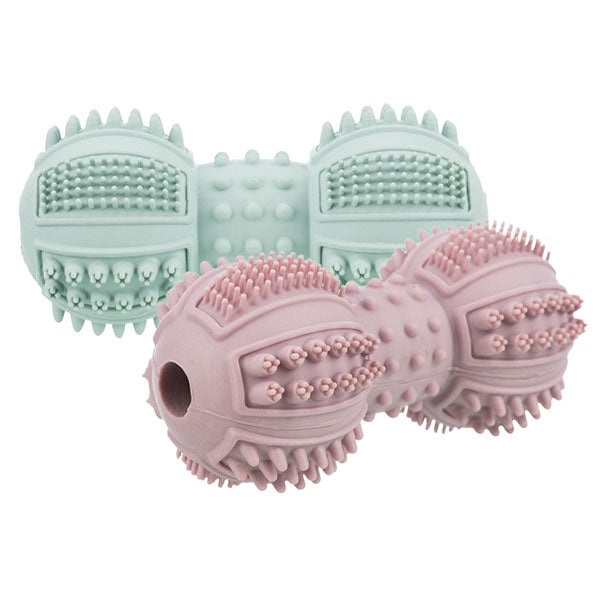 trixie junior rubber dumbbell
