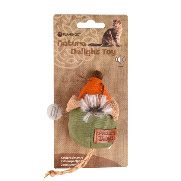 natura delight mouse cat toy