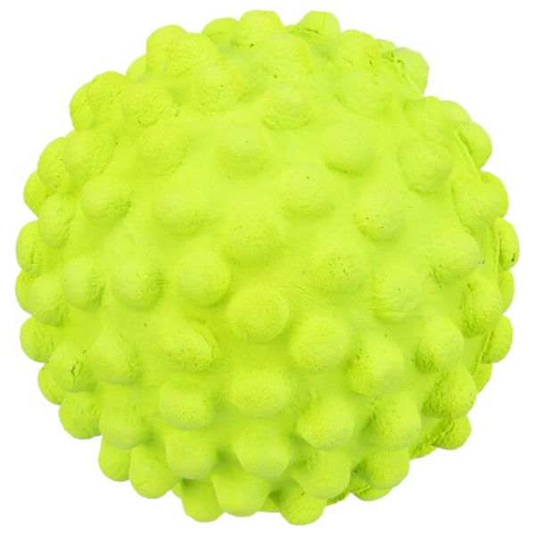 neon hedgehog ball, foam rubber, floatable