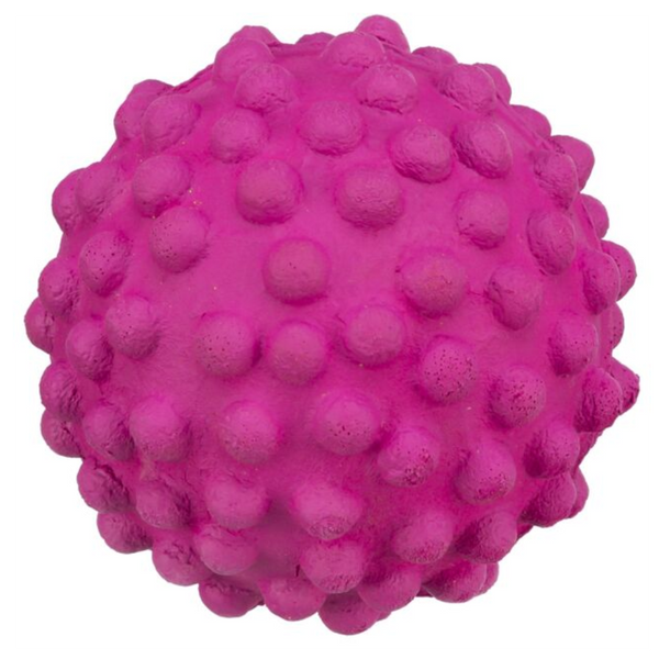 neon hedgehog ball, foam rubber, floatable