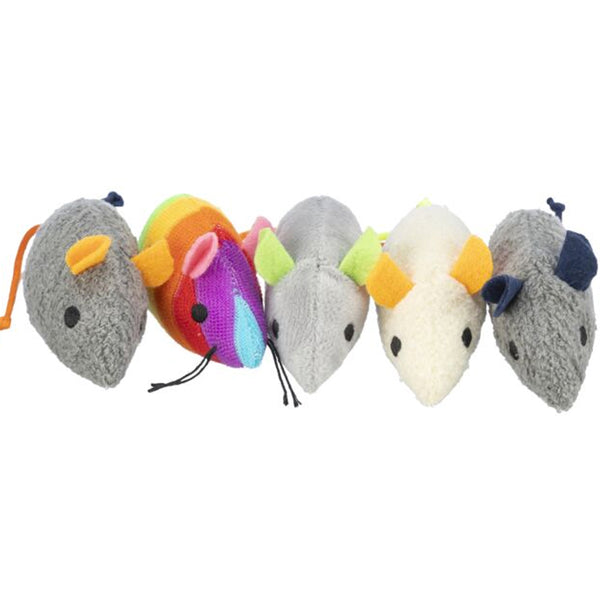 trixie plush mouse with catnip 7cm