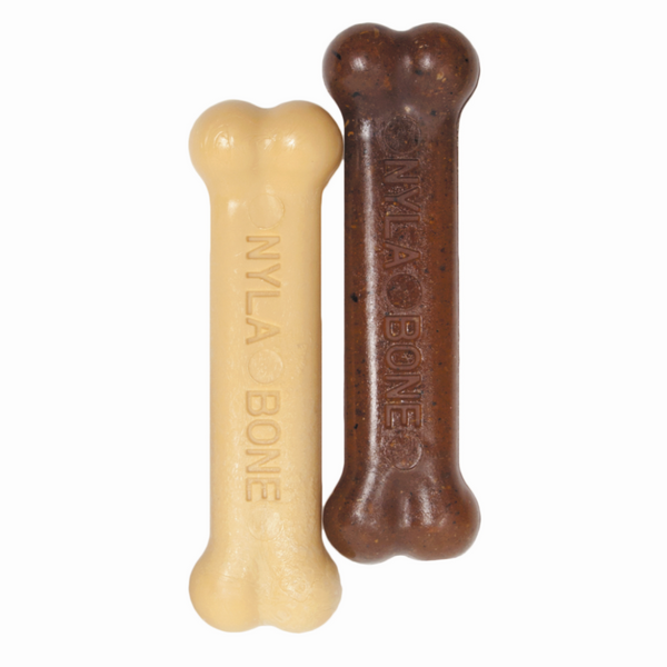nylabone classic - puppy chew bone - twin pack