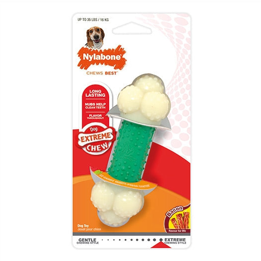 nylabone extreme chew double action bacon