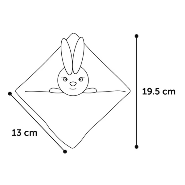 plush medy rabbit - cat toy
