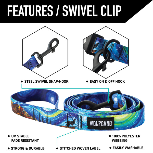 StarryWolf Dog Leash
