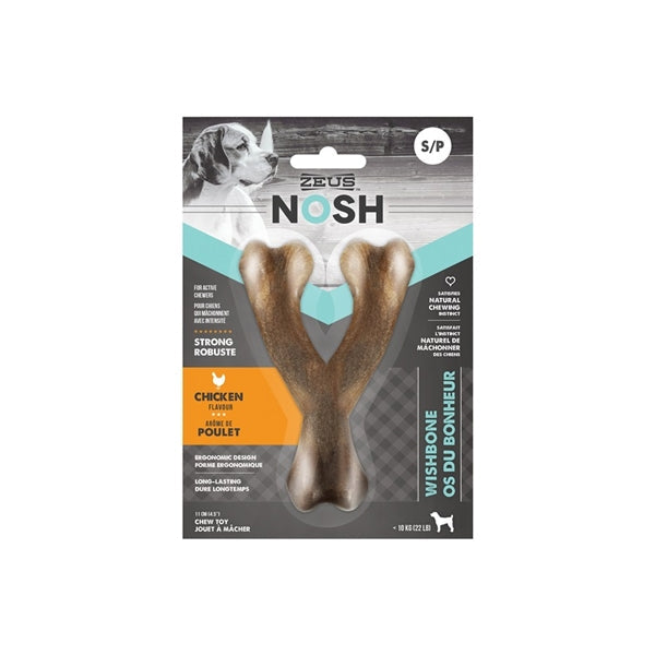 zeus nosh strong chew bone chicken wishbone
